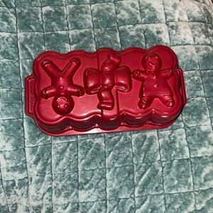 Nordic Ware Red Gingerbread Cake Pan